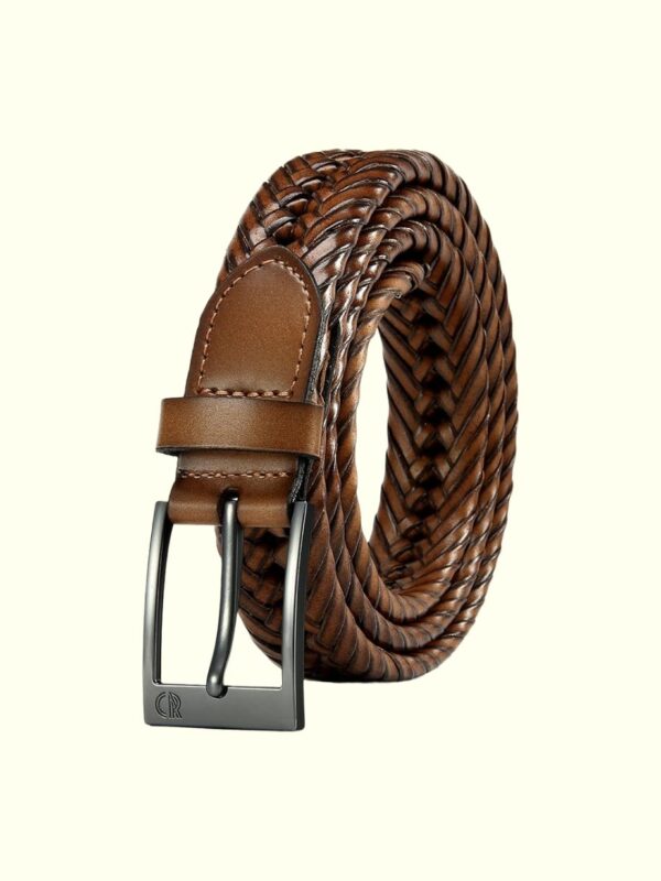 Leather Braided Belts